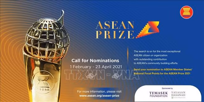 Lancement du Prix de l’ASEAN 2021 ảnh 1
