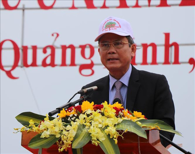 La Fête de plantation d'arbres du Printemps 2021 lancée à Quang Binh ảnh 2 La Fête de plantation d'arbres du Printemps 2021 lancée à Quang Binh ảnh 2
