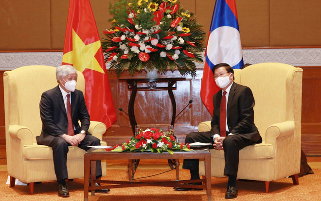 Pour renforcer la coopération entre le FPV et le Front lao pour la construction nationale ảnh 1 Pour renforcer la coopération entre le FPV et le Front lao pour la construction nationale ảnh 1