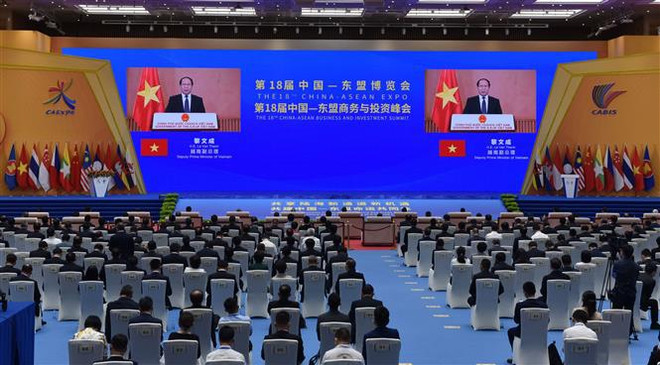 Le Vietnam à la 18e Foire Chine- ASEAN (CAEXPO) et au CABIS ảnh 1 Le Vietnam à la 18e Foire Chine- ASEAN (CAEXPO) et au CABIS ảnh 1