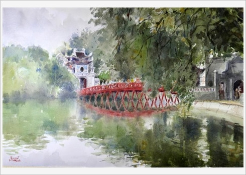 Les aquarelles du quotidien de Vincent Monluc ảnh 1 Les aquarelles du quotidien de Vincent Monluc ảnh 1