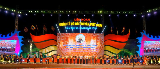 Clôture du 6e festival international des arts martiaux traditionnels du Vietnam ảnh 1 Clôture du 6e festival international des arts martiaux traditionnels du Vietnam ảnh 1