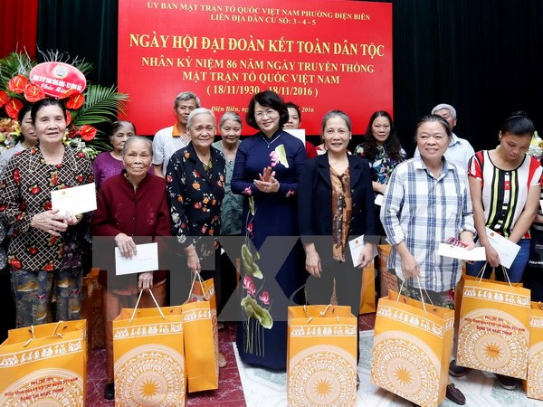 Un responsable de l'Etat à la Fête de grande union nationale à Hanoï ảnh 1 Un responsable de l'Etat à la Fête de grande union nationale à Hanoï ảnh 1