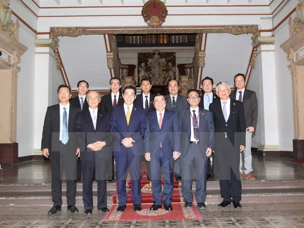 Ho Chi Minh-Ville et Ehime (Japon) resserrent leur coopération ảnh 1 Ho Chi Minh-Ville et Ehime (Japon) resserrent leur coopération ảnh 1