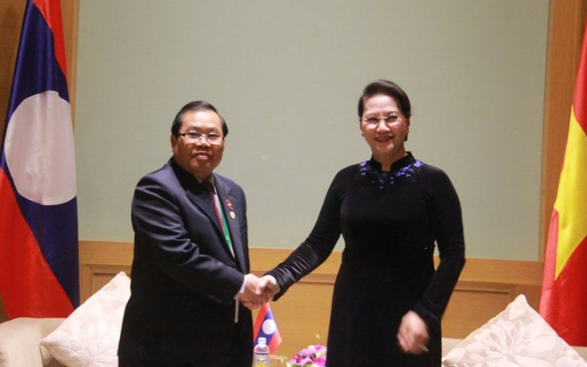 APPF-26 : la présidente de l’AN reçoit des parlementaires marocain, laotien et japonais ảnh 2 APPF-26 : la présidente de l’AN reçoit des parlementaires marocain, laotien et japonais ảnh 2