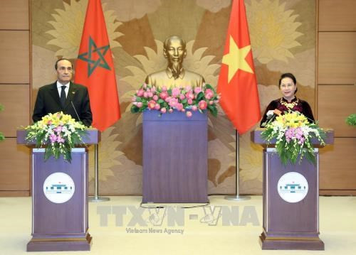 APPF-26 : la présidente de l’AN reçoit des parlementaires marocain, laotien et japonais ảnh 1 APPF-26 : la présidente de l’AN reçoit des parlementaires marocain, laotien et japonais ảnh 1