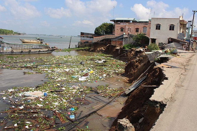 Climat: le Delta du Mékong pourrait disparaître sous les eaux en 2100 ảnh 1