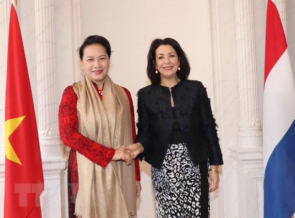Entretien Nguyen Thi Kim Ngan et Khadija Arib ảnh 1 Entretien Nguyen Thi Kim Ngan et Khadija Arib ảnh 1