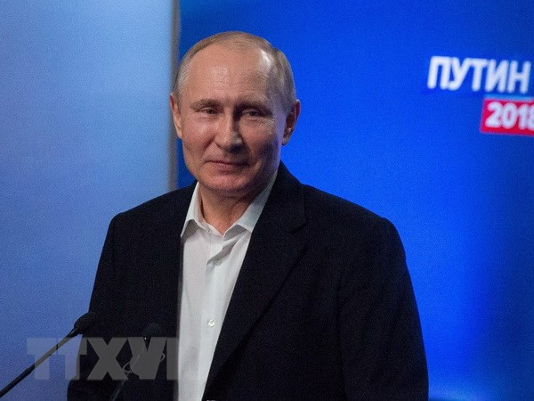 Message de félicitations du président Trân Dai Quang à son homologue russe Vladimir Poutine ảnh 1