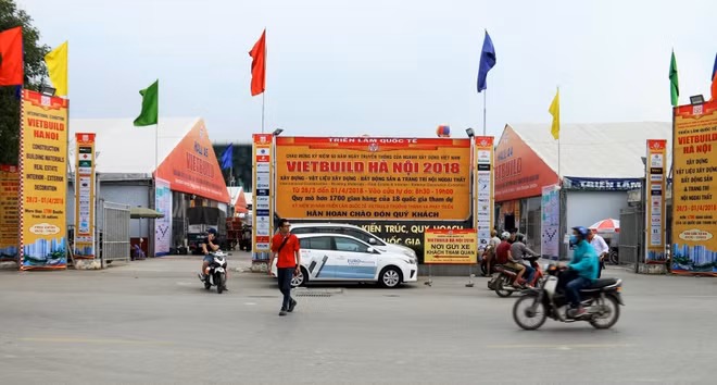 Ouverture du salon Vietbuild Hanoï 2018 ảnh 1 Ouverture du salon Vietbuild Hanoï 2018 ảnh 1
