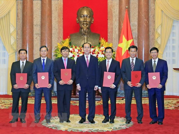 Le président Trân Dai Quang nomme de nouveaux ambassadeurs ảnh 1