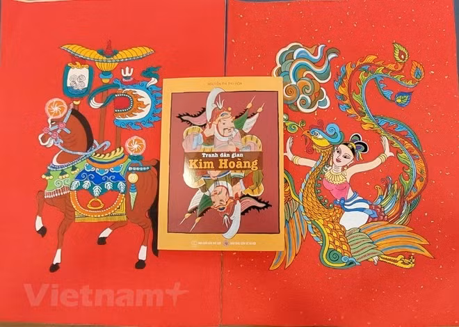 Publication d’un livre sur l’estampe populaire de Kim Hoàng ảnh 1
