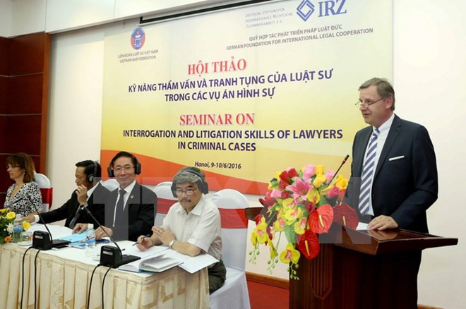 Vietnam-Allemagne : les avocats partagent leurs expériences professionnelles ảnh 1 Vietnam-Allemagne : les avocats partagent leurs expériences professionnelles ảnh 1