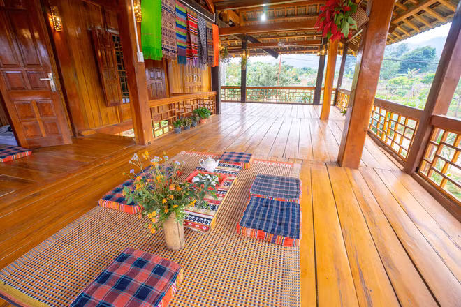 Môc Châu dispose de pas mal de homestays capables d’accueillir 20 à 30 visiteurs.