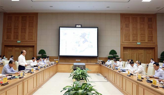 Le PM préside une séance de travail avec Ho Chi Minh-Ville ảnh 1 Le PM préside une séance de travail avec Ho Chi Minh-Ville ảnh 1