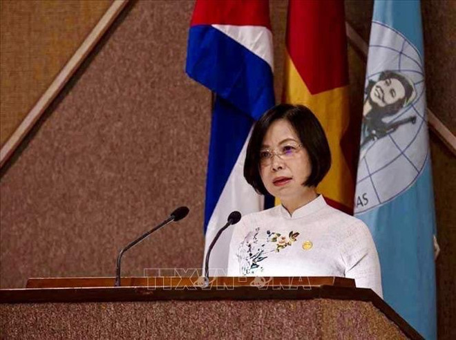 Le rôle des femmes vietnamiennes et cubaines dans le développement national mis en lumière ảnh 4 Le rôle des femmes vietnamiennes et cubaines dans le développement national mis en lumière ảnh 4