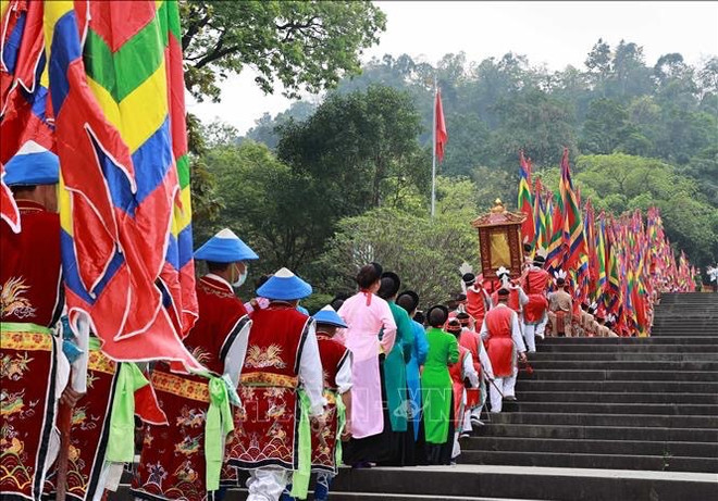 Ouverture de la Fête des rois fondateurs Hung à Phu Tho ảnh 1