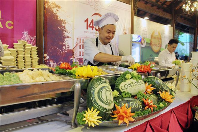 Plus de 350 spécialités culinaires présentées à la Fête culturelle et gastronomique de Saigontourist ảnh 1