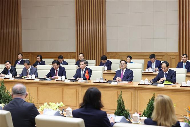 Vietnam-République tchèque: entretien entre les deux Premiers ministres ảnh 2 Vietnam-République tchèque: entretien entre les deux Premiers ministres ảnh 2