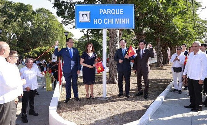 Le parc Hô Chi Minh revêt une signification historique et culturelle à La Havane ảnh 1 Le parc Hô Chi Minh revêt une signification historique et culturelle à La Havane ảnh 1