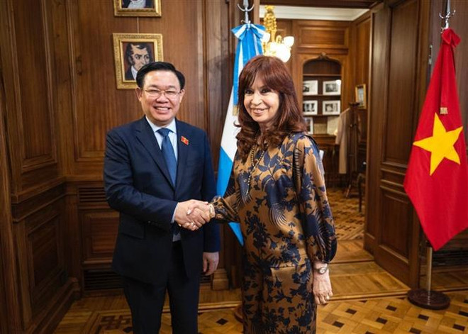 Le Vietnam et l'Argentine conviennent de booster la coopération dans les affaires législatives ảnh 1 Le Vietnam et l'Argentine conviennent de booster la coopération dans les affaires législatives ảnh 1