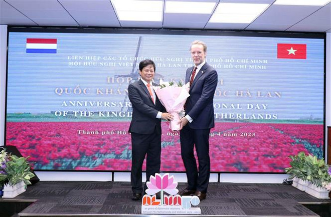 La Fête du roi des Pays-Bas célébrée à Hô Chi Minh-Ville ảnh 1 La Fête du roi des Pays-Bas célébrée à Hô Chi Minh-Ville ảnh 1