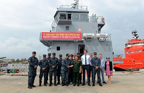 Un navire logistique fabriqué au Vietnam remis au Panama ảnh 1 Un navire logistique fabriqué au Vietnam remis au Panama ảnh 1