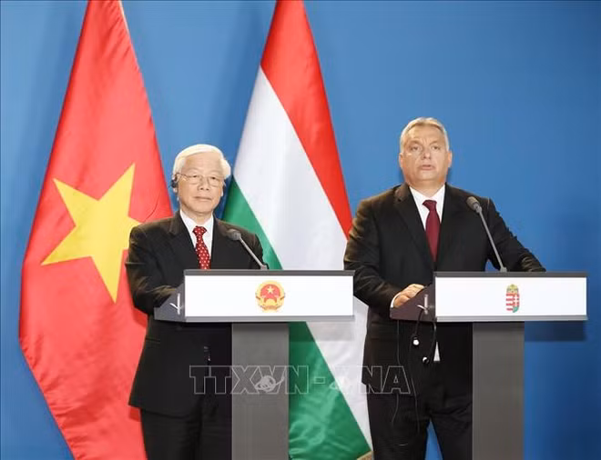 Déclaration commune Vietnam - Hongrie sur l’établissement de leur partenariat intégral ảnh 1