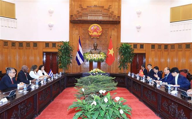 Le Vietnam chérit toujours ses liens avec Cuba, affirme le Premier ministre Nguyên Xuân Phuc ảnh 1 Le Vietnam chérit toujours ses liens avec Cuba, affirme le Premier ministre Nguyên Xuân Phuc ảnh 1