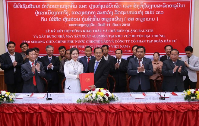 Le Vietnam met en œuvre le plus grand projet minier au Laos ảnh 1 Le Vietnam met en œuvre le plus grand projet minier au Laos ảnh 1