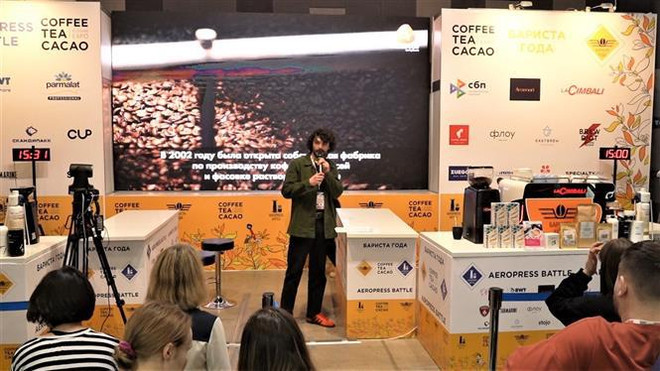 Une entreprise vietnamienne promeut la commercialisation du café en Russie ảnh 1 Une entreprise vietnamienne promeut la commercialisation du café en Russie ảnh 1