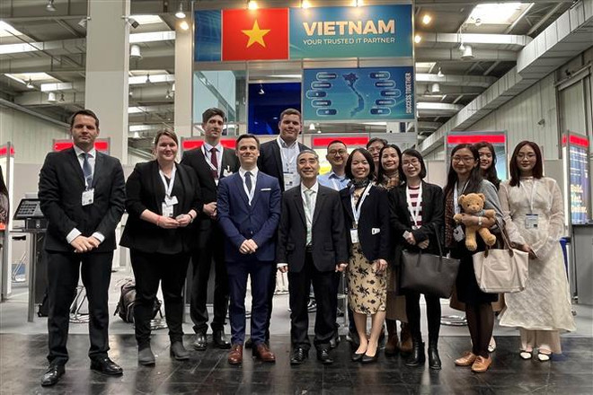 Plusieurs entreprises vietnamiennes participent à la foire Hannover Messe ảnh 1 Plusieurs entreprises vietnamiennes participent à la foire Hannover Messe ảnh 1