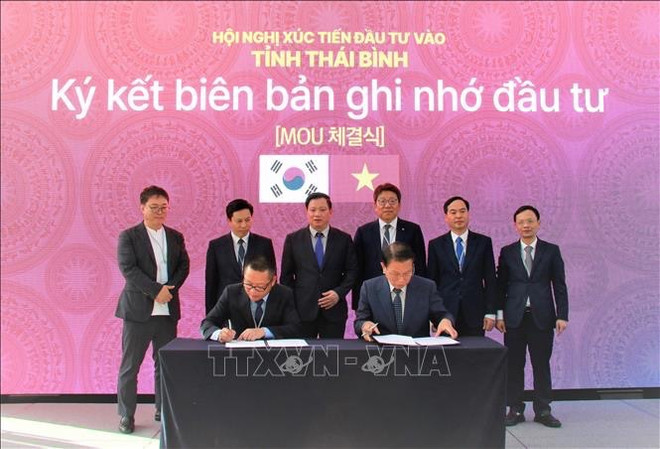 Thai Binh cherche à attirer des investissements sud-coréens ảnh 1 Thai Binh cherche à attirer des investissements sud-coréens ảnh 1