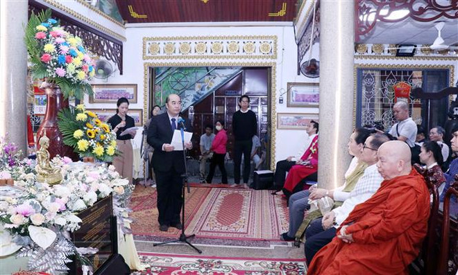 Célébration des fêtes de Nouvel An traditionnel de plusieurs pays à Ho Chi Minh-Ville ảnh 2 Célébration des fêtes de Nouvel An traditionnel de plusieurs pays à Ho Chi Minh-Ville ảnh 2