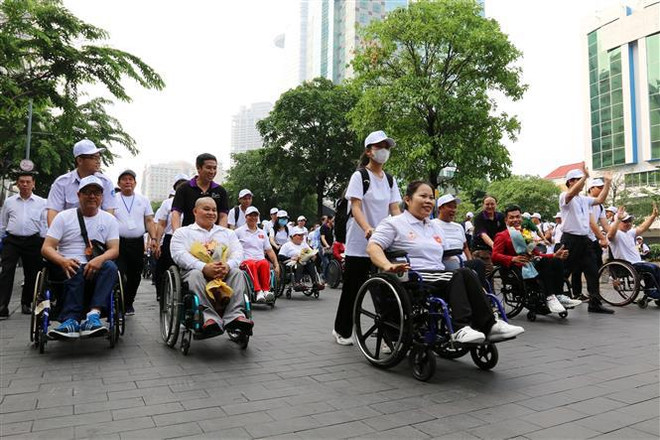 Un événement pour les personnes handicapées à Ho Chi Minh-Ville ảnh 1 Un événement pour les personnes handicapées à Ho Chi Minh-Ville ảnh 1