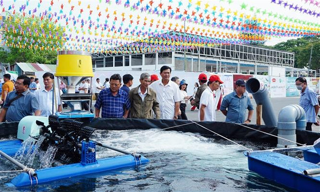 Crevetticulture : ouverture du salon VietShrimp 2023 à Can Tho ảnh 1