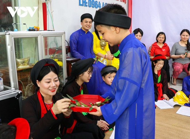 Une pépinière de talents du quan ho de Bac Ninh donne de la voix ảnh 4 Une pépinière de talents du quan ho de Bac Ninh donne de la voix ảnh 4