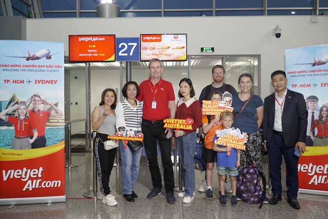 Vietjet Air inaugure officiellement les vols reliant le Vietnam à l'Australie ảnh 2