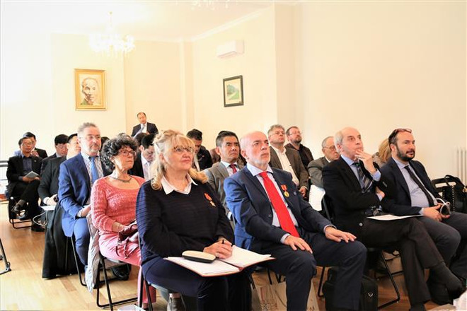 Le séjour du président Hô Chi Minh en Italie au menu d’un séminaire à Rome ảnh 2 Le séjour du président Hô Chi Minh en Italie au menu d’un séminaire à Rome ảnh 2