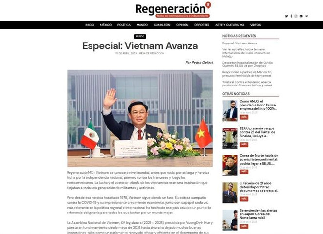 Des médias mexicains parlent de la visite en Amérique latine du président de l'AN du Vietnam ảnh 1