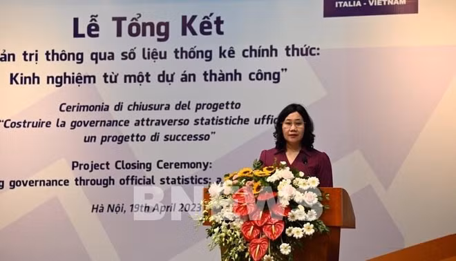 Statistiques: Bilan d’un projet financé par l’Italie ảnh 1 Statistiques: Bilan d’un projet financé par l’Italie ảnh 1