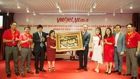 Vietjet Air souffle ses cinq bougies ảnh 1 Vietjet Air souffle ses cinq bougies ảnh 1