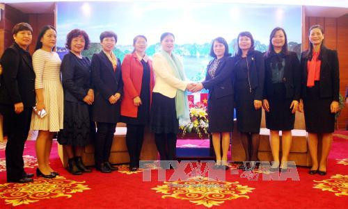 Renforcement de l'amitié entre les femmes vietnamo-chinoises ảnh 1 Renforcement de l'amitié entre les femmes vietnamo-chinoises ảnh 1