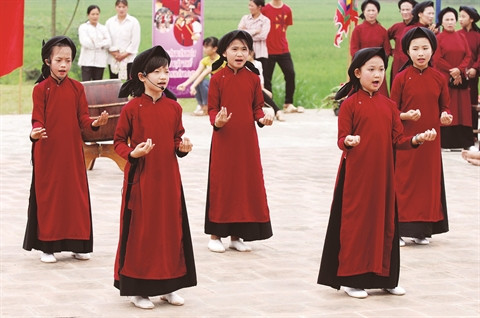 Le chant Xoan s'expose à Phu Tho ảnh 1 Le chant Xoan s'expose à Phu Tho ảnh 1