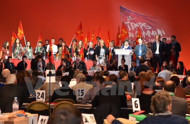 Une délégation du PCV au 37e congrès du Parti communiste français ảnh 1 Une délégation du PCV au 37e congrès du Parti communiste français ảnh 1