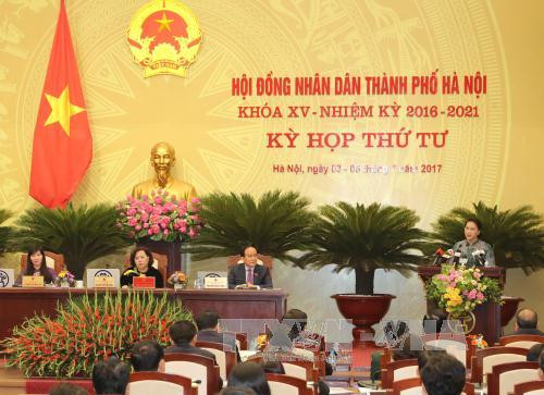 Le Conseil populaire de Hanoi débat de plusieurs questions socio-économiques importantes ảnh 1 Le Conseil populaire de Hanoi débat de plusieurs questions socio-économiques importantes ảnh 1