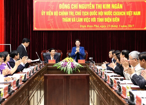 La présidente de l’AN exhorte Diên Biên à nouer des synergies touristiques ảnh 1 La présidente de l’AN exhorte Diên Biên à nouer des synergies touristiques ảnh 1