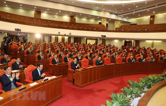 La quatrième journée de travail du 14e Plénum du CC du PCV ảnh 1 La quatrième journée de travail du 14e Plénum du CC du PCV ảnh 1