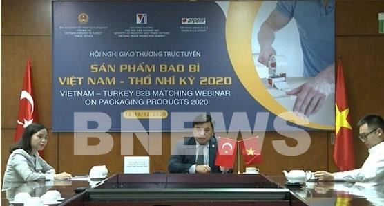 Un webinaire relie les producteurs d’emballage vietnamiens aux importateurs turcs ảnh 1 Un webinaire relie les producteurs d’emballage vietnamiens aux importateurs turcs ảnh 1