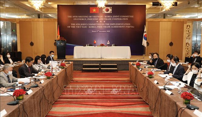 Vietnam et R. de Corée intensifient leur coopération dans le commerce, l'industrie et l'énergie ảnh 1 Vietnam et R. de Corée intensifient leur coopération dans le commerce, l'industrie et l'énergie ảnh 1